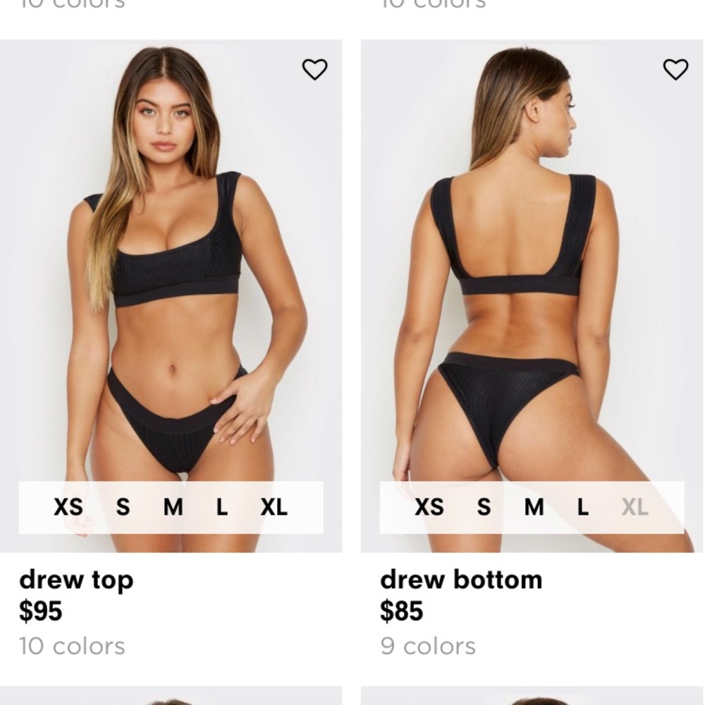 DREW BOTTOM BLACK KINI FRANKIES